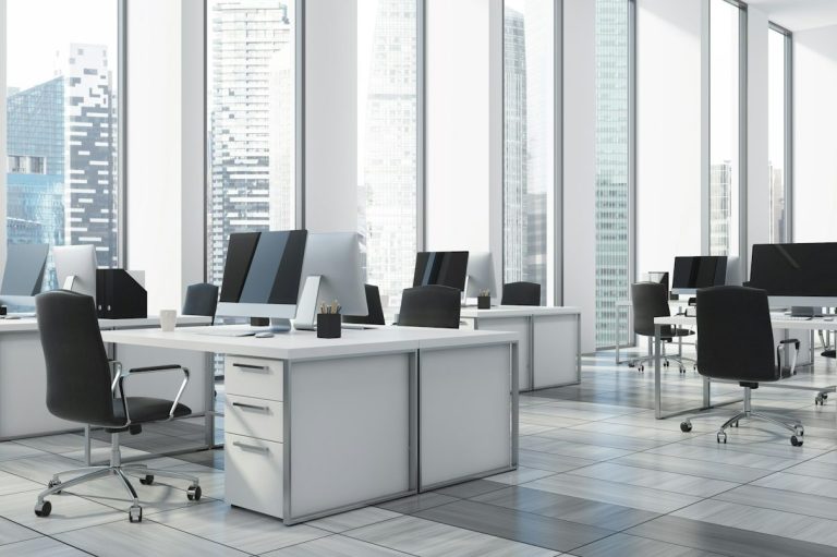 Commercial and Office Cleaning in Milton Keynes Bright clean office space courtesy of Kals Kleans commercial and office cleaning in Milton Keynes.